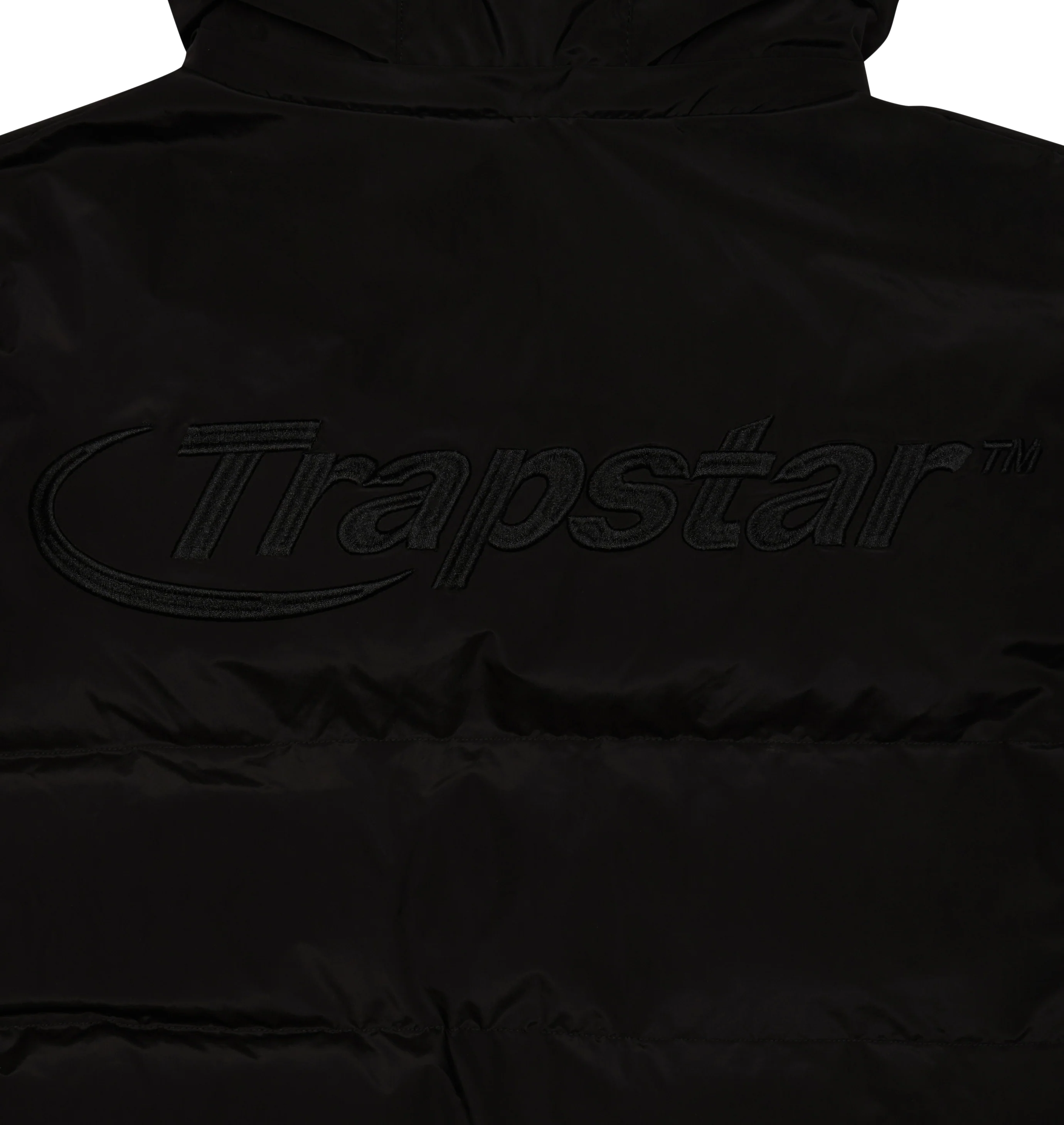 *PRE ORDER* Hyperdrive Detachable Hooded Puffer Jacket - Triple Black - Image 5